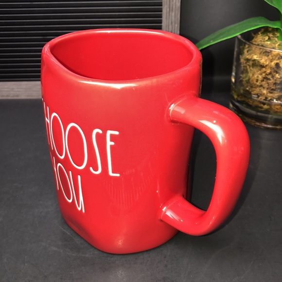 🆕😍 NEW Rae Dunn I CHOOSE YOU Red Mug - Picture 7 of 12